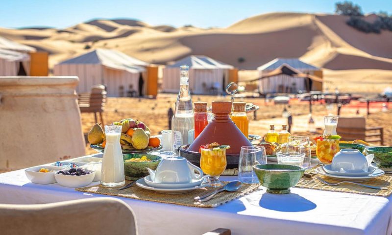 Desert camp Morocco